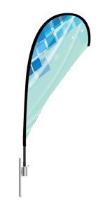 Teardrop Flag Small
